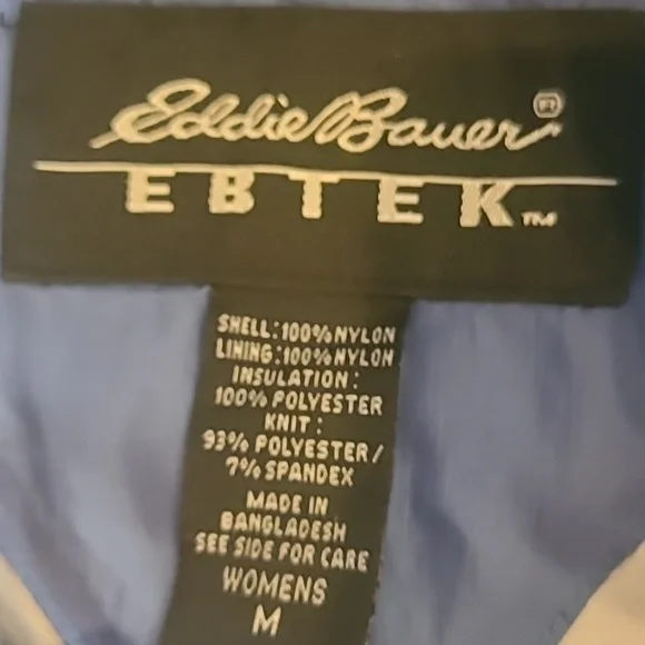EDDIE BAUER EBTEK womens vest SIZE MED - Picture 4 of 5